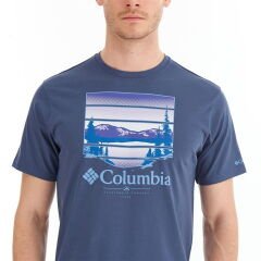 Columbia Csc M Colorful Vista SS Tee Erkek Tişört CS0304-480