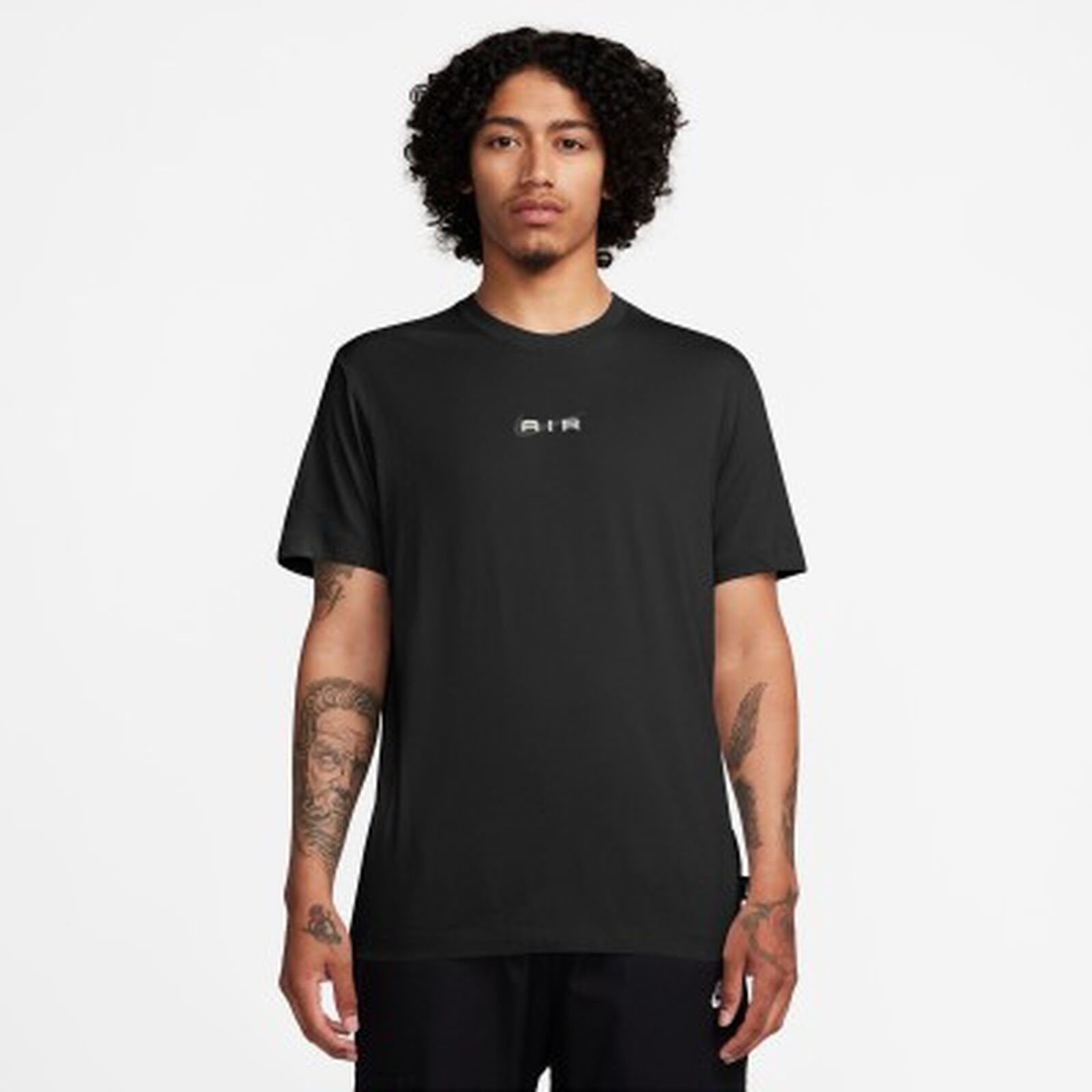 Nike Air Logolu SPOR Tişört Siyah-FQ3789-010