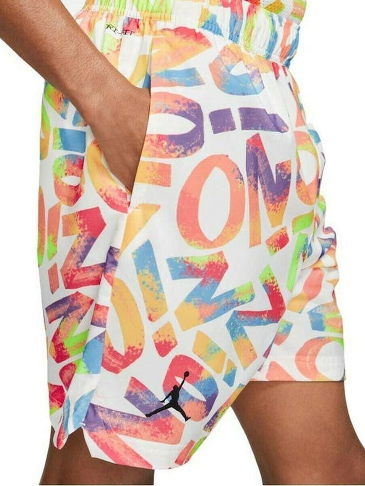 Nike Jordan Zion Dri-Fit Performance AOP Dokuma Erkek Şort DH0590-100