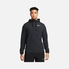 Nike Pro Dri-Fit Flex Vent Max Training Full-Zip Hoodie Erkek Ceket-Yağmurluk DM4946-011 (BİR BEDEN KÜÇÜK ALMANIZI  ÖNERİRİZ)
