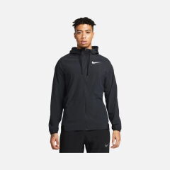 Nike Pro Dri-Fit Flex Vent Max Training Full-Zip Hoodie Erkek Ceket-Yağmurluk DM4946-011 (BİR BEDEN KÜÇÜK ALMANIZI  ÖNERİRİZ)