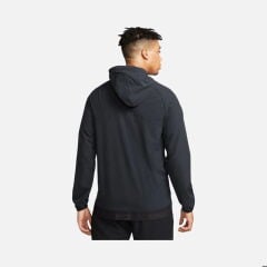 Nike Pro Dri-Fit Flex Vent Max Training Full-Zip Hoodie Erkek Ceket-Yağmurluk DM4946-011 (BİR BEDEN KÜÇÜK ALMANIZI  ÖNERİRİZ)