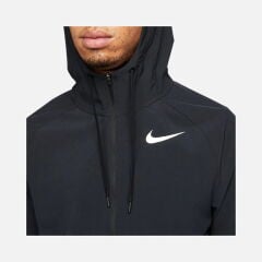Nike Pro Dri-Fit Flex Vent Max Training Full-Zip Hoodie Erkek Ceket-Yağmurluk DM4946-011 (BİR BEDEN KÜÇÜK ALMANIZI  ÖNERİRİZ)