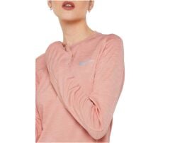 Nike W Nk Df Pacer Crew Kadın Koşu T-shirt - CU3270-827