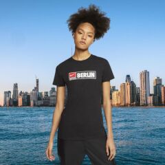 Nike Sportswear Basic Tee City Series Berlin Baskılı Siyah Tişört CZ0199-010