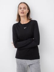 Nike Sportswear Essentials Long-Sleeve Kadın Tişört DC9833-010