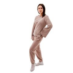 Nike Sportswear Ribbed Statement Jersey Long-Sleeve Kadın Tişört DV7866-272