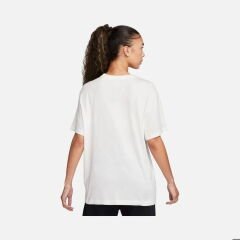 Nike Sportswear Fleece Boyfriend Short-Sleeve Kadın Tişört FZ0231-133