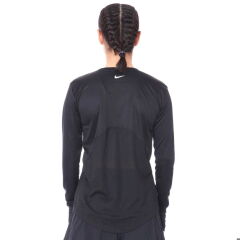 Nike Miler Top Ls Kadın Siyah Koşu Uzun Kollu Tişört AJ8128-010