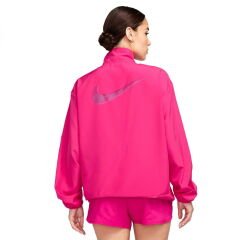 Nike Dri Fit Swoosh Hbr Jacket  Pembe Kadın koşu Ceket -Rüzgarlık FB4694-615