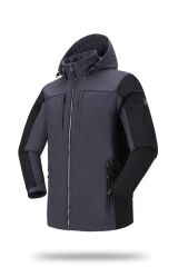 2AS Visir Erkek Softshell Gri Mont 2ASW18VSR1