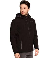 2AS Visir Erkek Softshell Erkek Mont Siyah 2ASW15022012