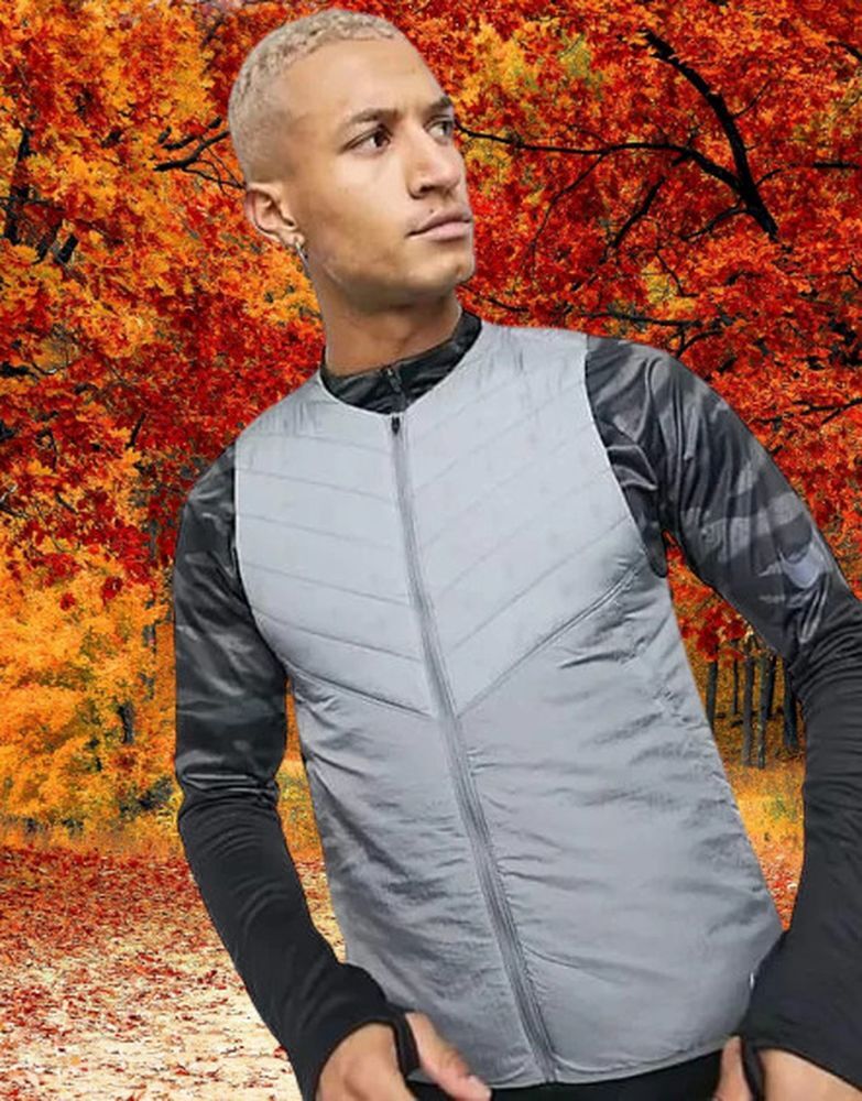Nike Koşu Erkek Aerolayer SU GEÇİRMEZ Yelek DJ0533-084