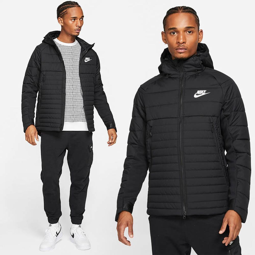Nike Sportswear Synthetic-Fill Full Zip Hoodie Erkek Mont-DM1794-010