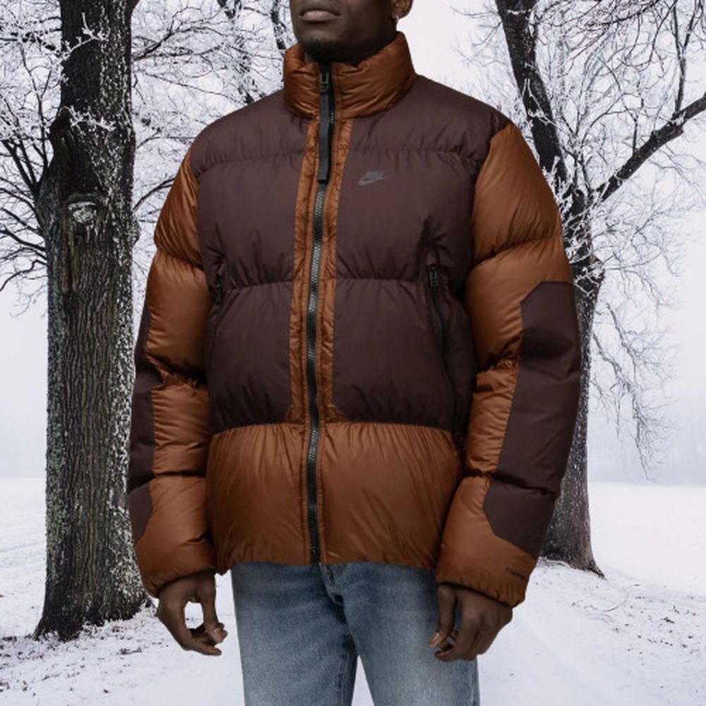 Nike Sportswear Therma-Fit Repel City Puffer Full-Zip Hoodie Erkek Mont-DD6978-204(BİR BEDEN KÜÇÜK ALMANIZI ÖNERİRİZ)