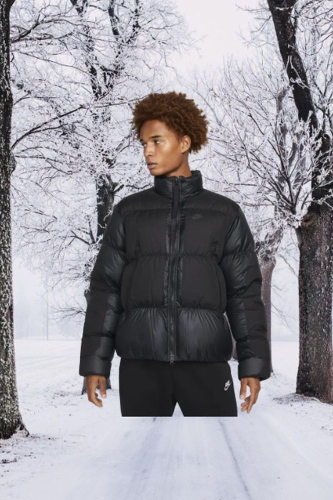 Nike Sportswear Therma-Fit Repel City Puffer Full-Zip Hoodie Erkek Mont-DD6978-010(BİR BEDEN KÜÇÜK ALMANIZI ÖNERİYORUZ.)