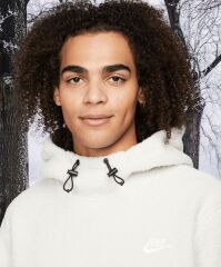 Nike Sport Essential Sherpa Fleece Sweatshirt Hoodie-DV8154-072
