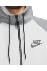 Nike Sportswear Hoodie Full-zip Windrunner Gri Erkek Sweatshirt DR8910-084