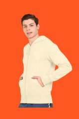 Nike Sportswear Full Zip Club Beige Hoodie Jacket Erkek Sweatshirt CZ4147-113