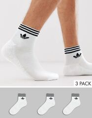 Adidas Trefoil Mid-Cut Ankle 6'lı Spor Çorap GN3109