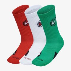 Nike Everyday Crew Basketball (3 Pairs) Unisex Çorap - Multi Renk DA2123-909