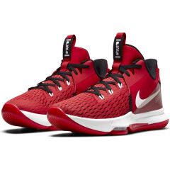 Nike Lebron Witness V Erkek Kırmızı Basketbol Ayakkabısı CQ9380-601-601