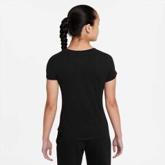 Nike Sportswear Girls' Scoop Siyah Spor  T Shirt  DM3491-010