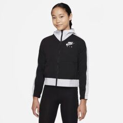 Nike Kız Çocuk Full-Zip Hoodie Sweatshirt DB5588-010