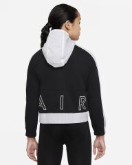 Nike Kız Çocuk Full-Zip Hoodie Sweatshirt DB5588-010