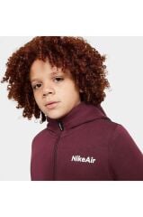 Nike Air Full Zip Hoodie Çocuk Spor Kapişonlu Sweatshirt Dj0664-63
