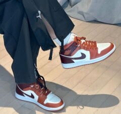 Air Jordan 1 Mid Kadın Basketbol Ayakkabısı BQ6472-200