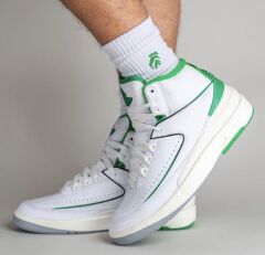 Nike Air Jordan 2 Retro Lucky Green Erkek Basketbol Ayakkabısı-DR8884-103