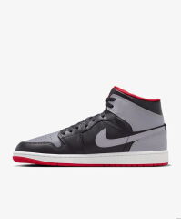 Nike Air Jordan 1 Mid Unisex Spor Ayakkabısı DQ8423-006 (YARIM NUMARA BÜYÜK ALMANIZI ÖNERİYORUZ)