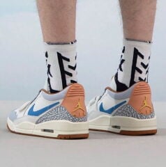 Nike Air Jordan Legacy 312 Low Erkek Basketbol Ayakkabısı HF0746-041 (YARIM NUMARA BÜYÜK ALMANIZI ÖNERİYORUZ)
