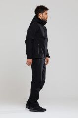 2AS Salah Softshell Erkek Siyah Pantolon 2ASSAL01003