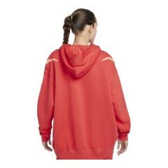 Nike Sportswear Swoosh Graphic Oversized Fleece Hoodie Sweatshirt-DD5580-605