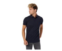 Pierre Cardin Siyah Slim Fit Polo Yaka T-Shirt