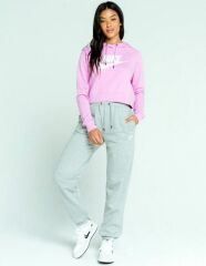 NIKE Women`s Sportswear Essential Crop HOODIE  DR6225-695