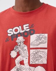 Nike Food For Your Sole unisex  T-Shirt - Red Clay-DN5164-662