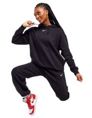 Nike Sportswear Essential (Oversized )Kapüşonlu Kadın Siyah Sweatshirt Dj7668-010  (BİRBEDEN KÜÇÜK ALMANIZI ÖNERİRİZ.)