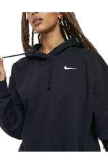 Nike Sportswear Fleece Hoodie (Oversize) Kadın Sweatshirt-CZ2590-010