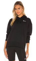 Nike Sportswear Fleece Hoodie (Oversize) Kadın Sweatshirt-CZ2590-010