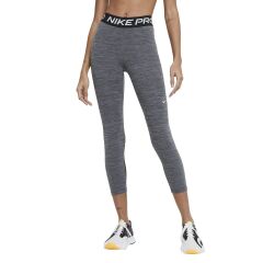 Nike Pro 365 Mid-Rise Crop Kadın Tayt - Siyah CZ9803-010