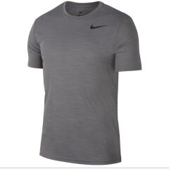 Nike Sıperset Top Erkek Gri Antrenman Tişörtü  DB4229-056