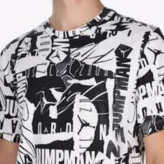 NIKE Jordan Jumpman Flight All-Over Print Short-Sleeve  Spor T-Shirt