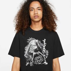 Nike Jordan Vintage Graphic Short-Sleeve Erkek Tişört - Siyah-DM3221-010