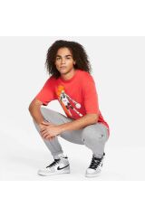 Nike Jordan Vintage Men's Washed Graphic T-shirt Red Dj6597-657