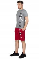 Nike Jordan Jumpman Air Stretch Crew Tee Logolu Gri Tişört DA9622-091