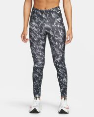 Nike Dri-Fit Epic Fast Mid-Rise Printed Running Kadın Tayt-DM7318-010