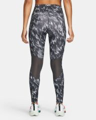 Nike Dri-Fit Epic Fast Mid-Rise Printed Running Kadın Tayt-DM7318-010